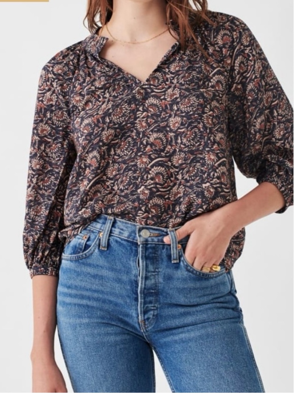 Faherty Portia Top